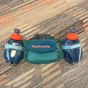 Nathan TrailMix Plus 2 Hydration Belt with Bottles